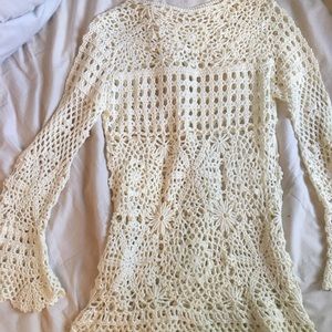 HONEY PUNCH Crochet Dress/ Cover Up
